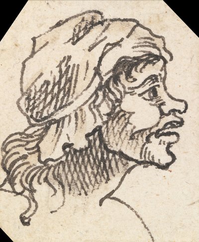 Grotesque Female Head by William Hogarth